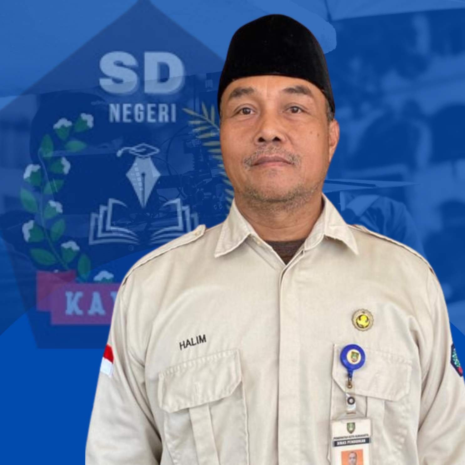 Biru Putih Foto Sentris Ucapan Hari Pers Nasional Instagram Media Post(4)