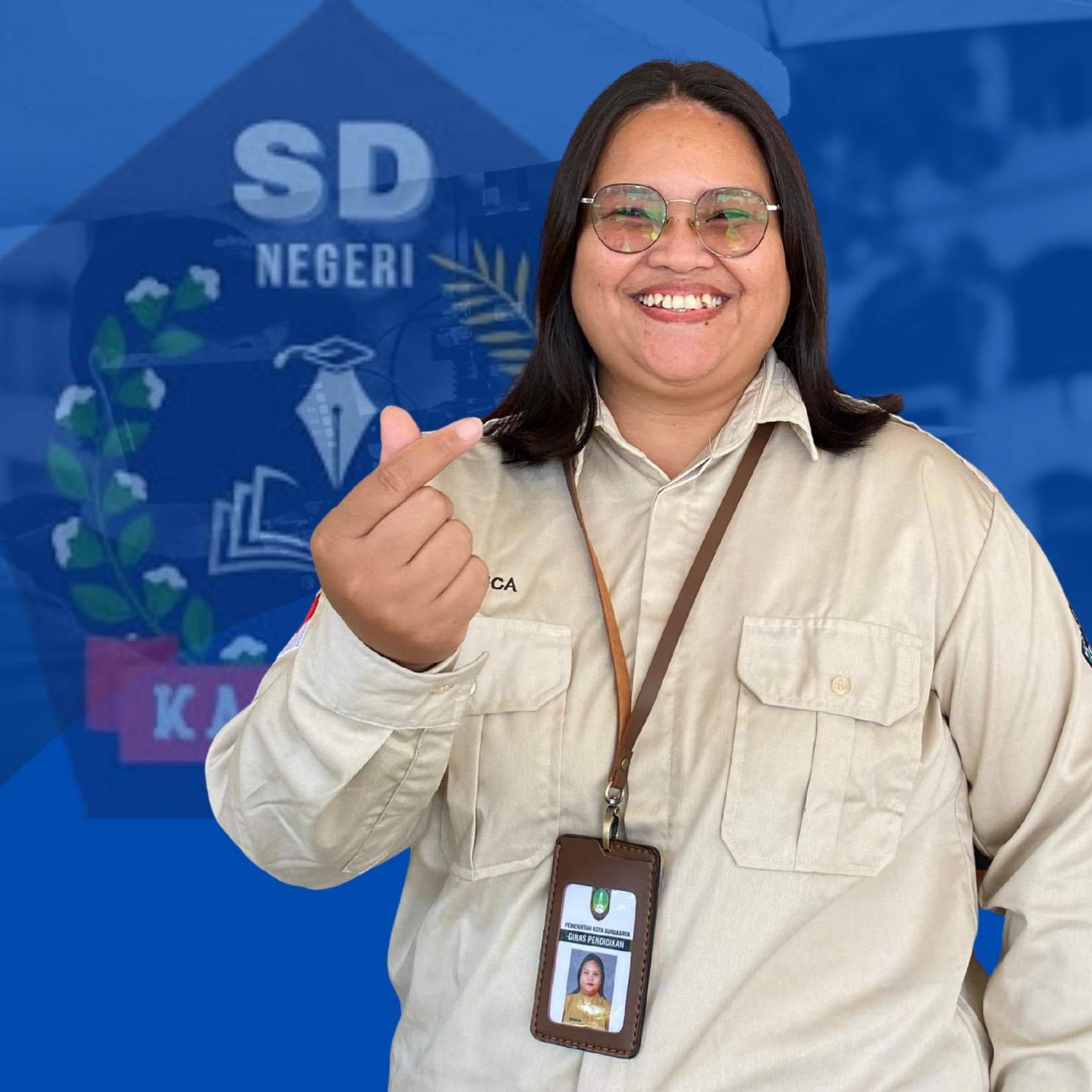 Biru Putih Foto Sentris Ucapan Hari Pers Nasional Instagram Media Post(6)