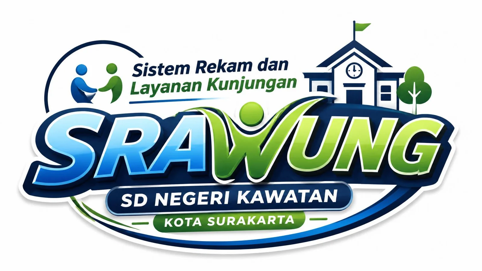 buatkan-logo-tulisan-Sistem-Rekam-dan-Layanan-Kunjungan-SD-Negeri-Kawatan-Kota-Surakartadengan-nama-SRAWUNG-yang-menarik-dan-keren-2-2